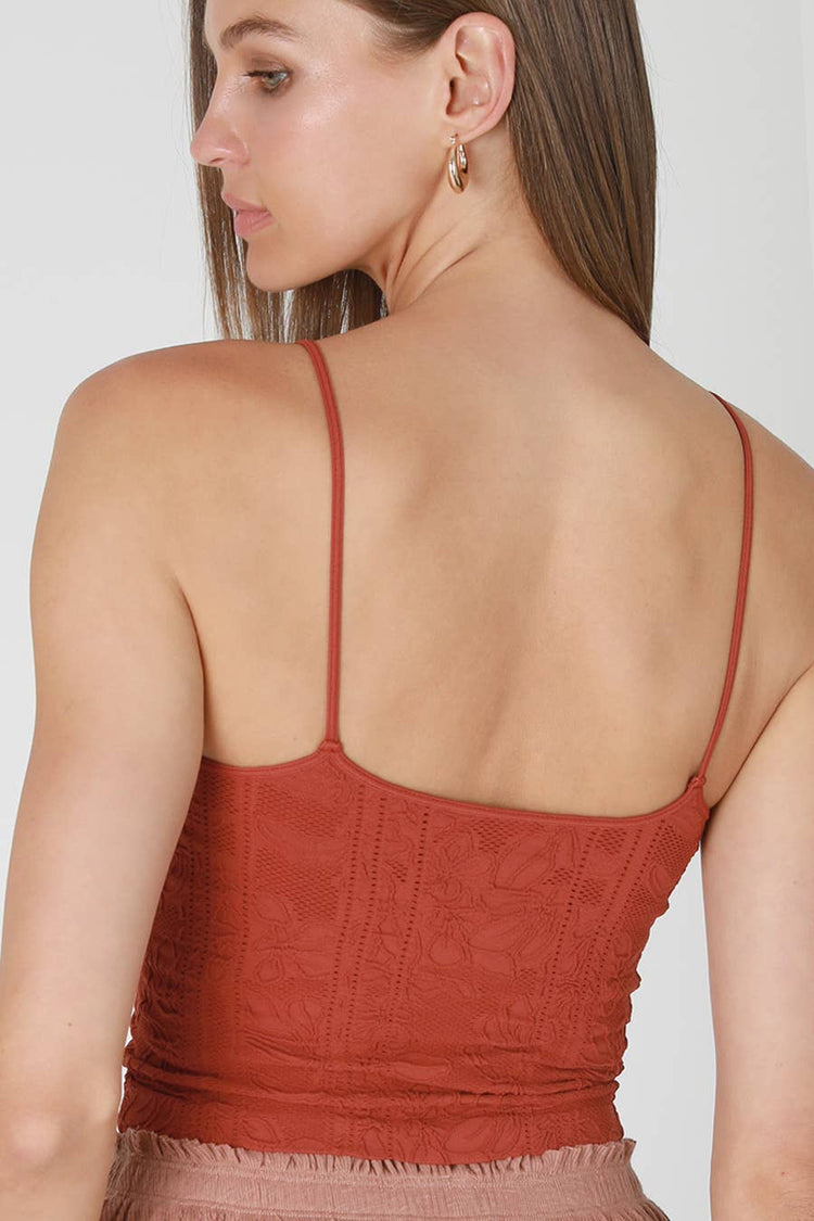 Double Lace Trim Cami