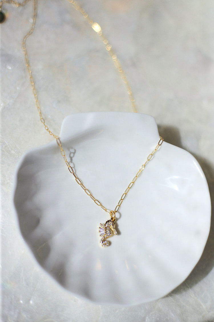 Atlanta Fancy Seahorse Necklace