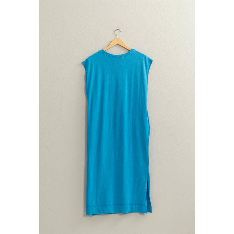 Comfy Sleeveless Midi Dress