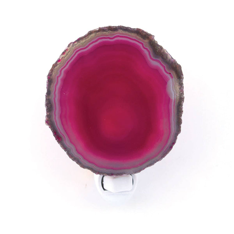 Sliced Agate Night Light - Assorted Colors