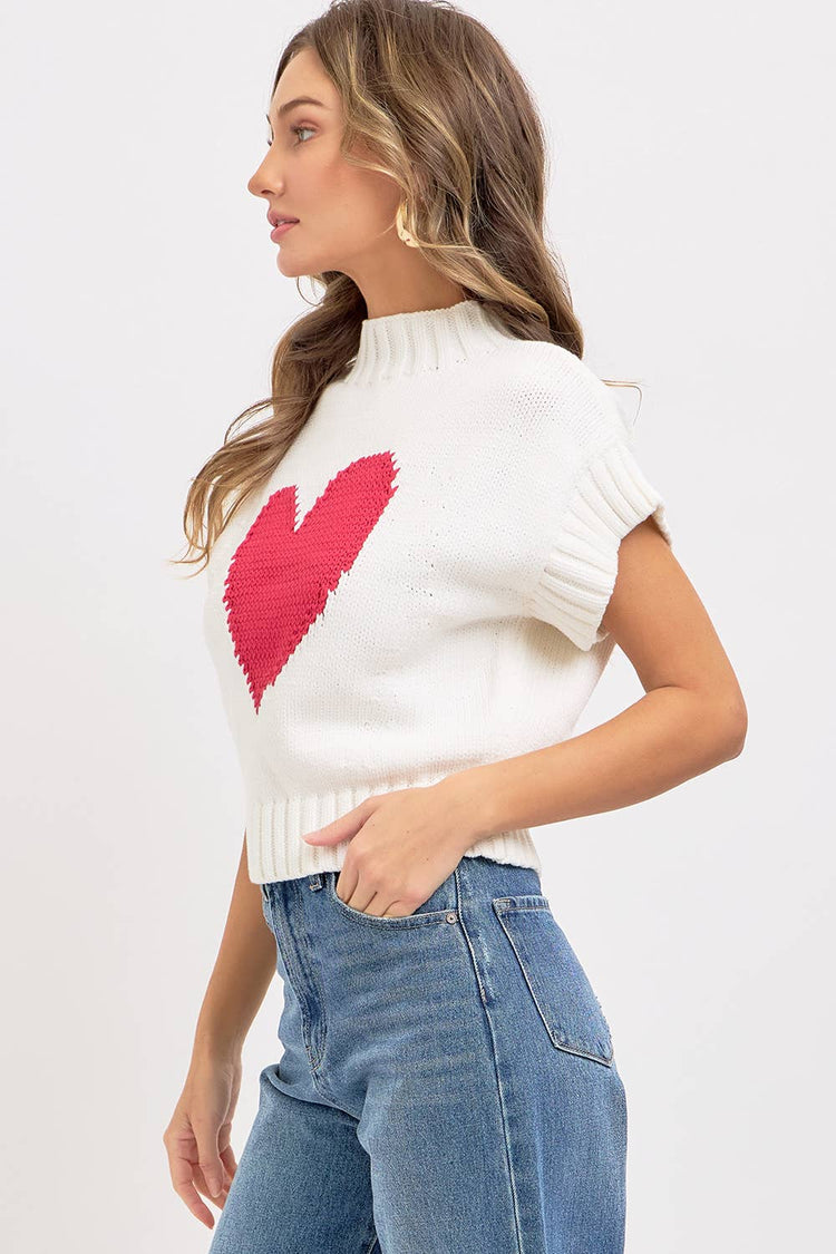 HEART SWEATER VALENTINE