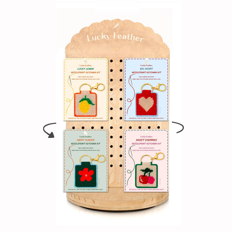 Needlepoint Keychain Bundle