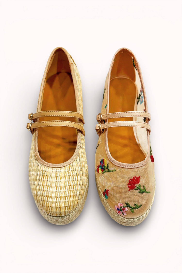 TULUM-05 MARY JAE FLAT WITH LOW ESPADERILL PLATFORM BOTTOM