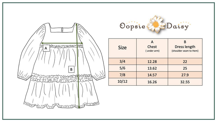 Girls Tan Gingham & Vintage Lace Puff Sleeve Tiered Dress
