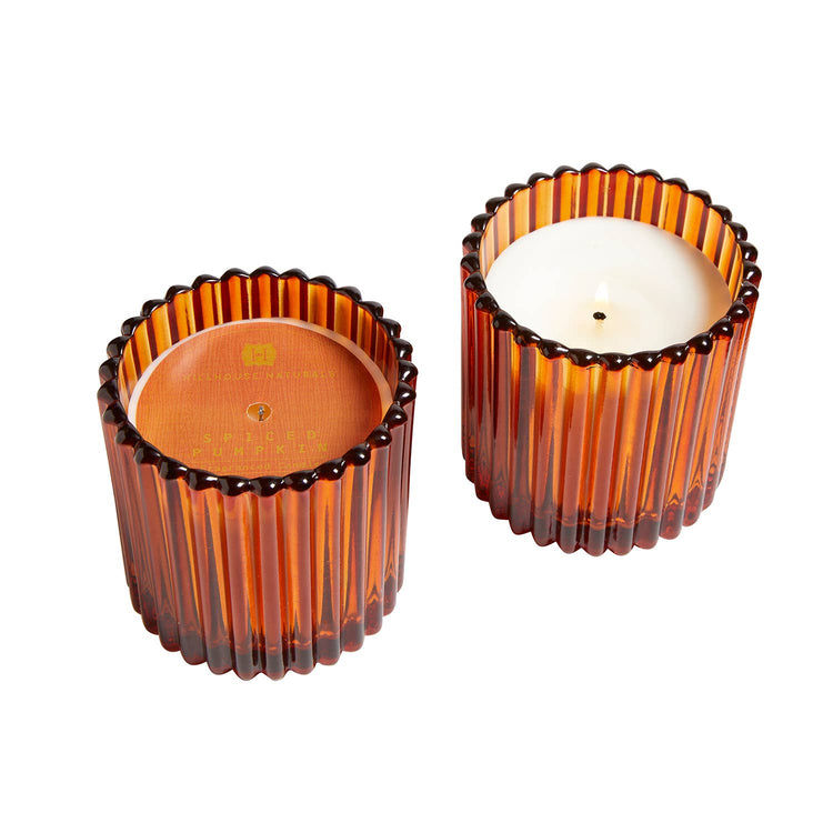 Spiced Pumpkin Candle In Small Decorative Glass 7oz Ctn.6