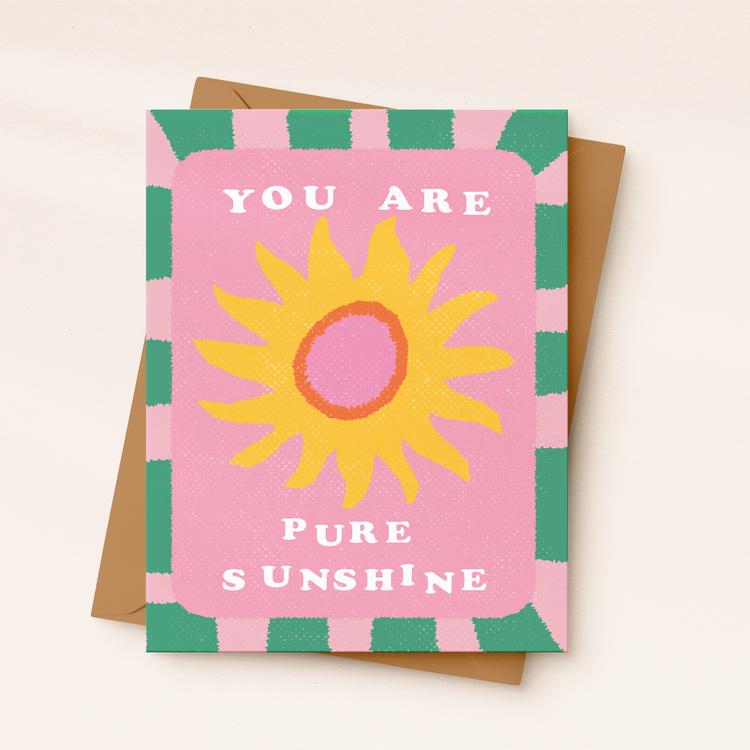 Galentine's Day Card | You are pure sunshine | Love card