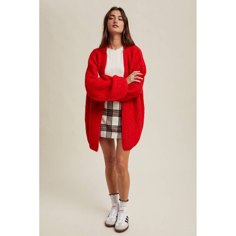 BRUSHED PLAID MINI SKIRT