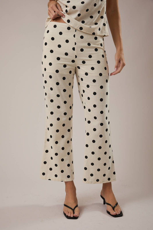 LOW WAIST CROP PANTS
