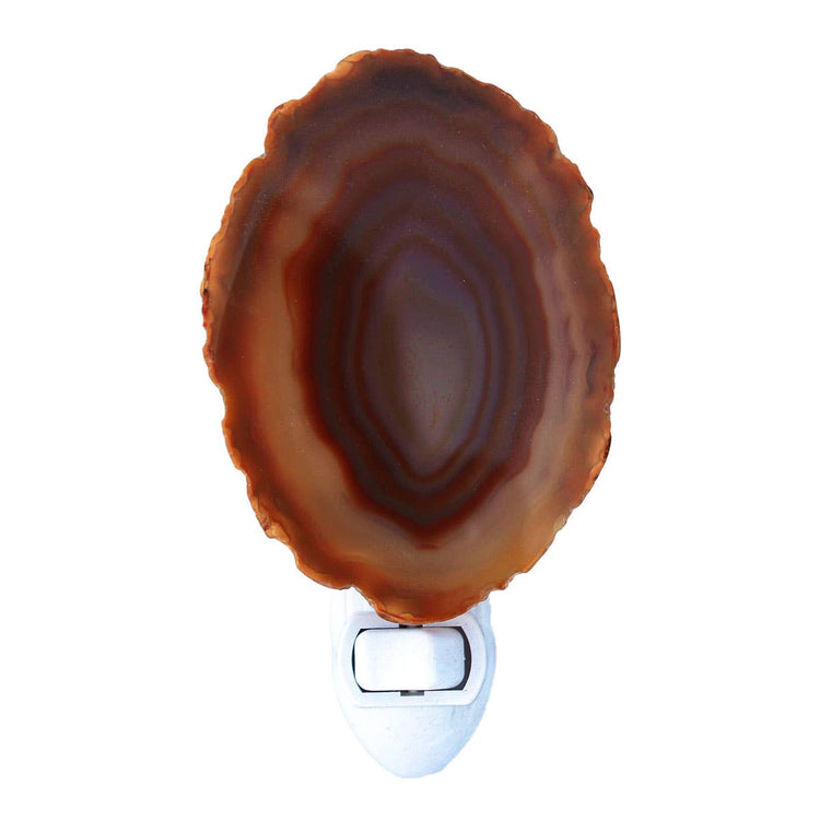 Sliced Agate Night Light - Assorted Colors
