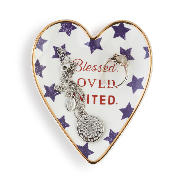 United Art Heart Trinket Dish
