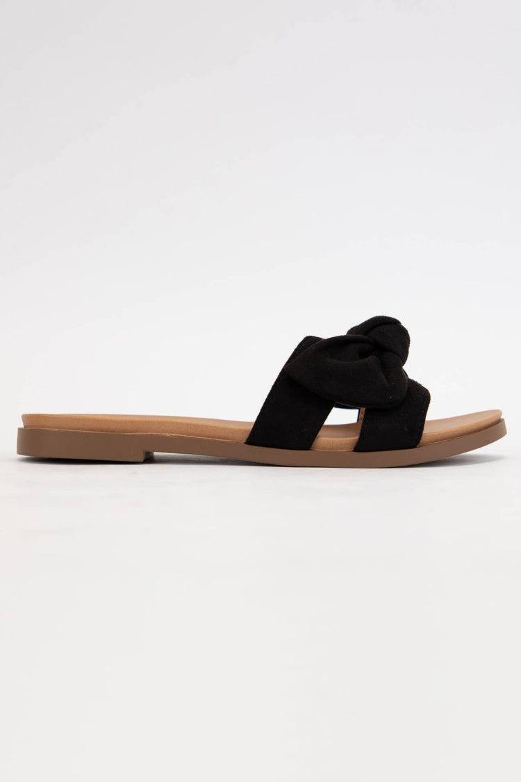 Bow Cut Out Slide on Sandal