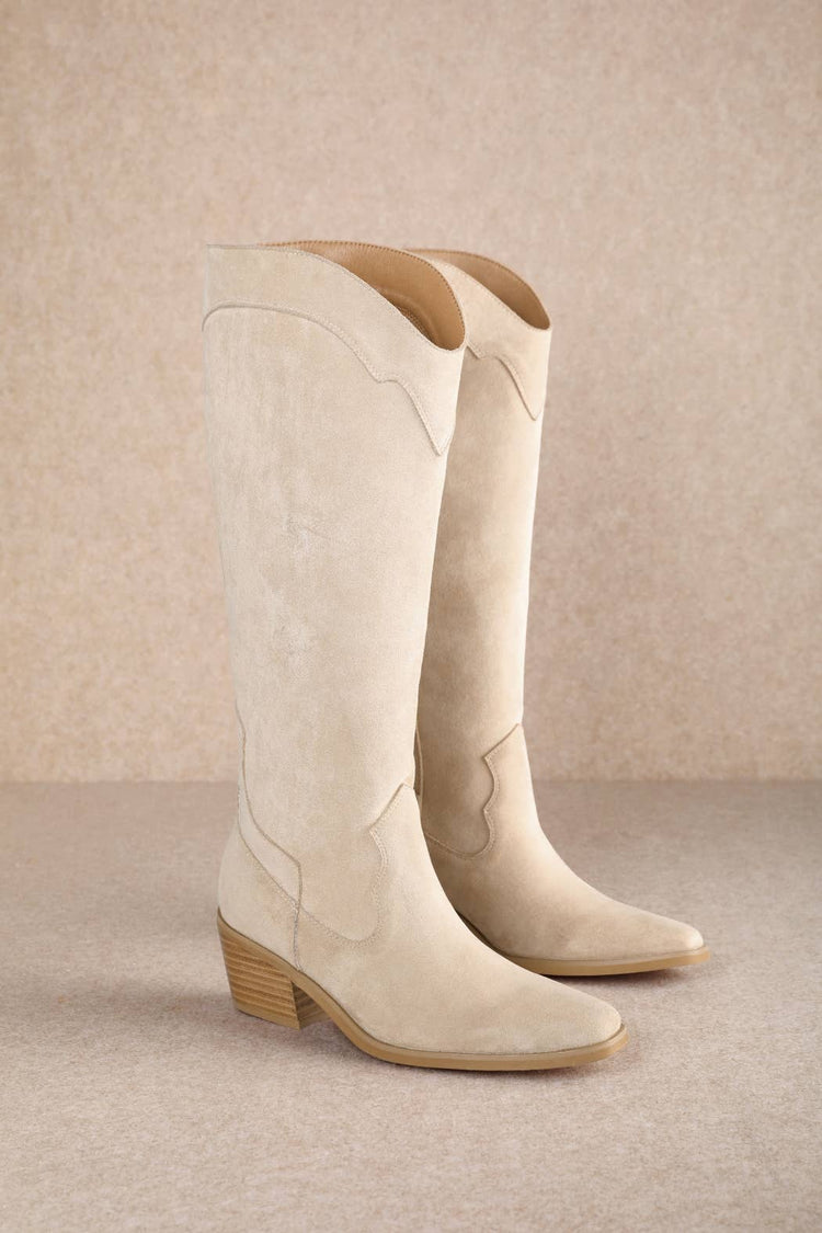 JULIETTE SLEEK MODERN WESTERN TALL BOOTS