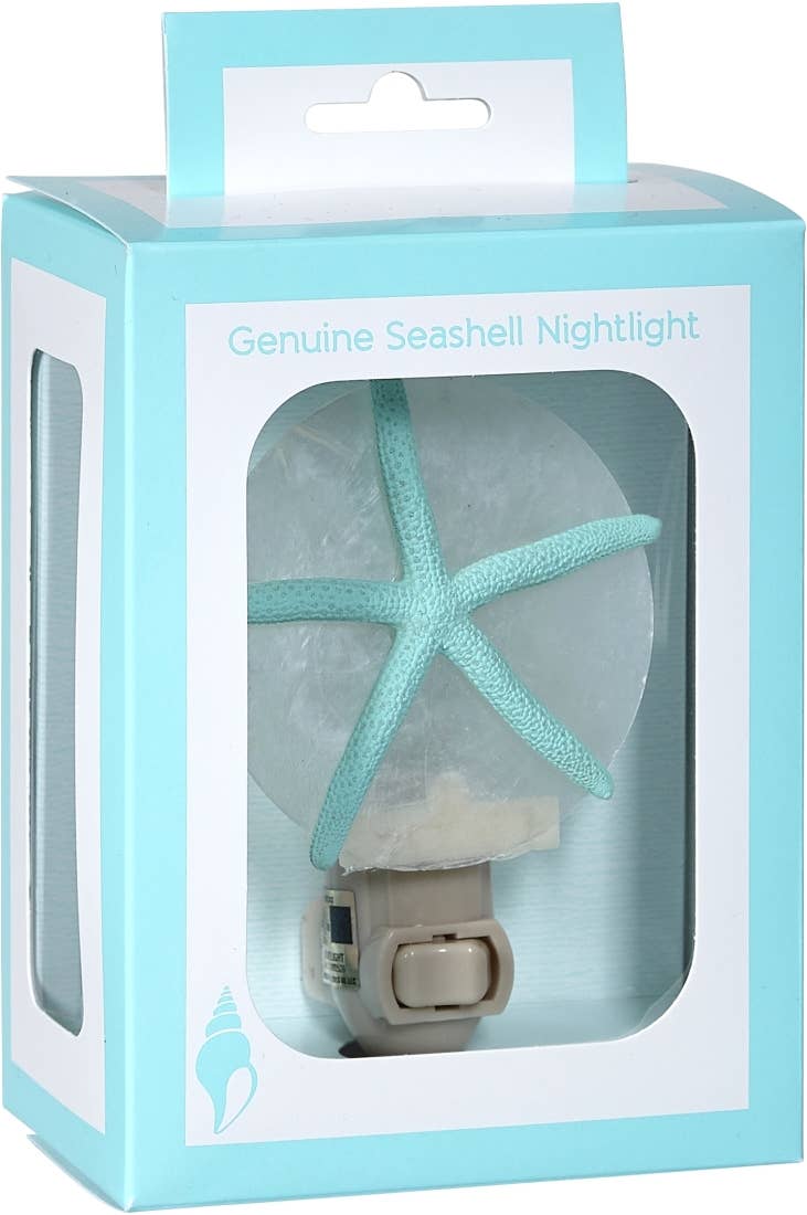 Green Starfish Boxed LED Night Light