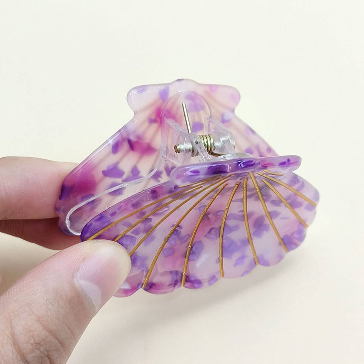 OCEAN SHELL SMALL HAIR CLAW CLIPS