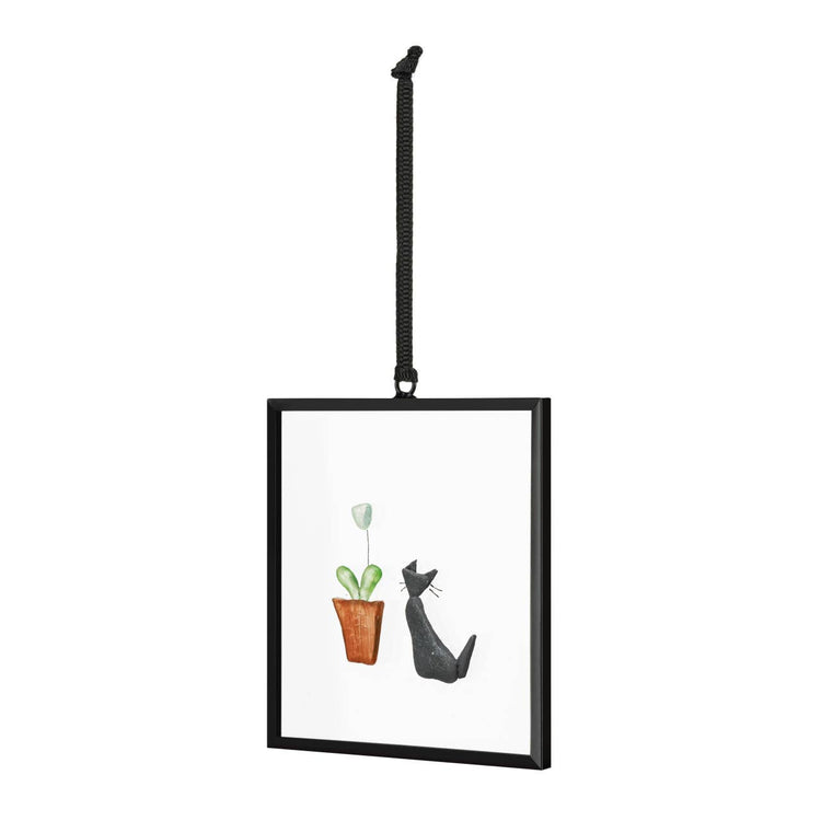 Purrfect Petals Suncatcher