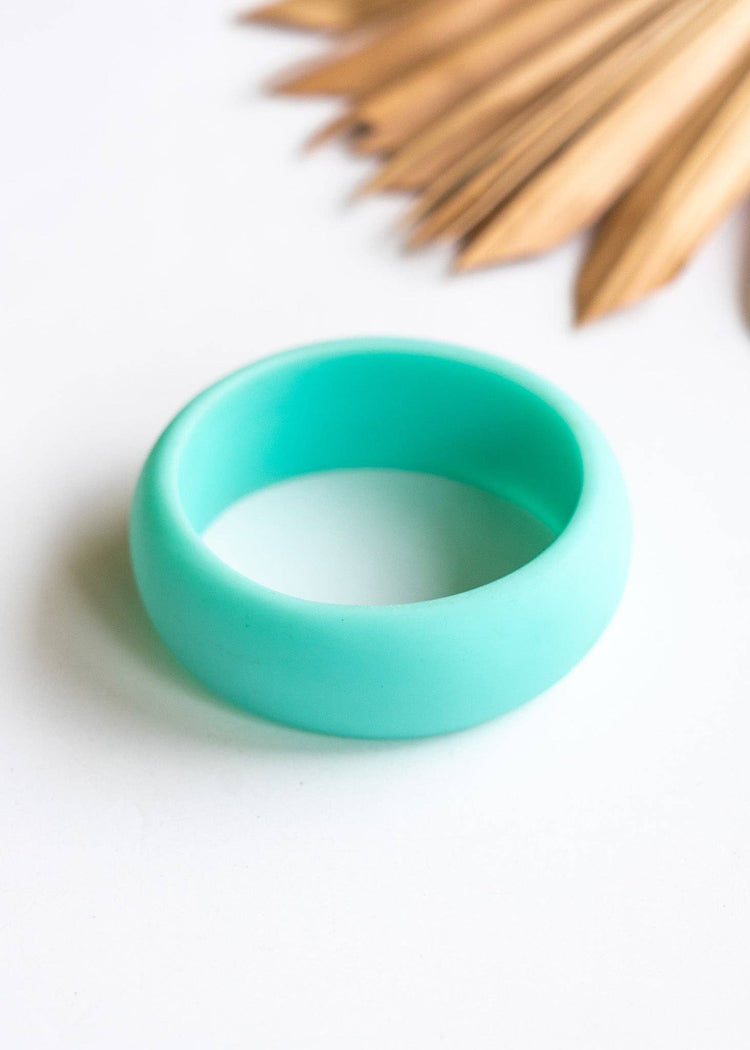 Aqua Resin Bangles