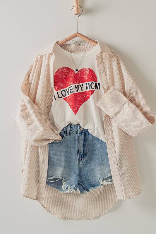 I Love My Mom Tee