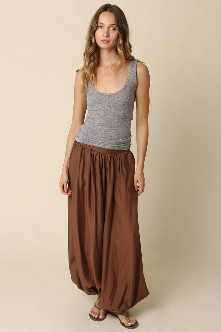 Heather Scoop Neck Tank