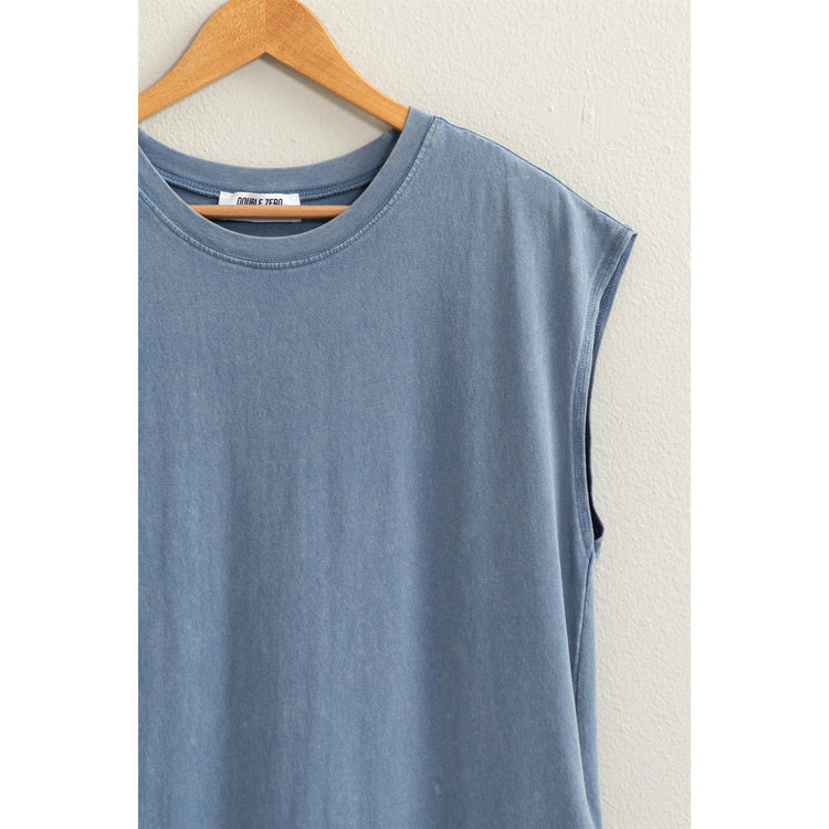 Comfy Sleeveless Midi Dress