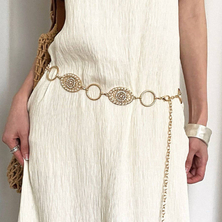 Beco - Boho Metal Links Waist Chain Belt