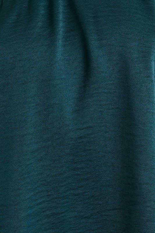 LONG SLEEVE ONE SHOULDER LAYERED TOP ROMPER