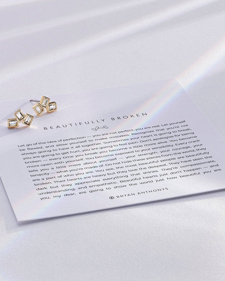 Beautifully Broken Stud Earrings