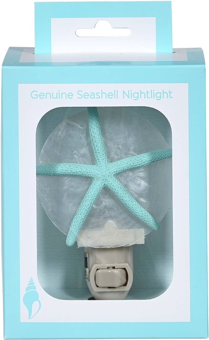 Green Starfish Boxed LED Night Light
