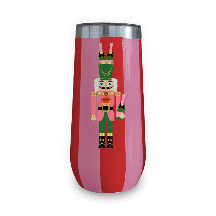 Insulated Champagne Tumbler- Nutcracker Champ