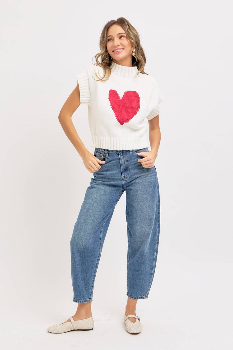 HEART SWEATER VALENTINE