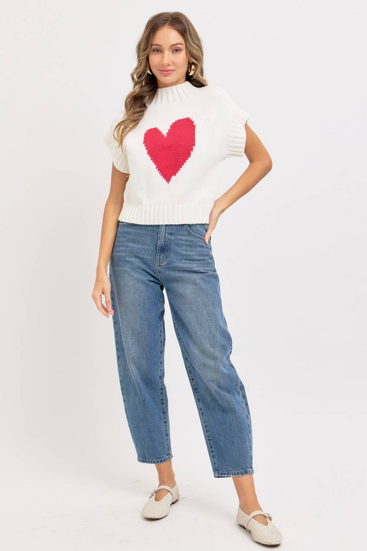 HEART SWEATER VALENTINE