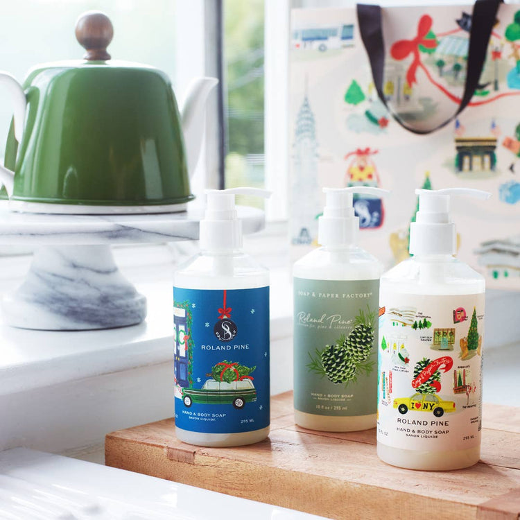 Home for the Holidays Roland Pine Hand & Body Wash