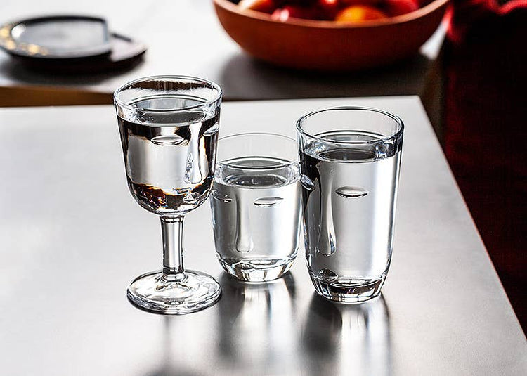 Resting Face Wine Glass