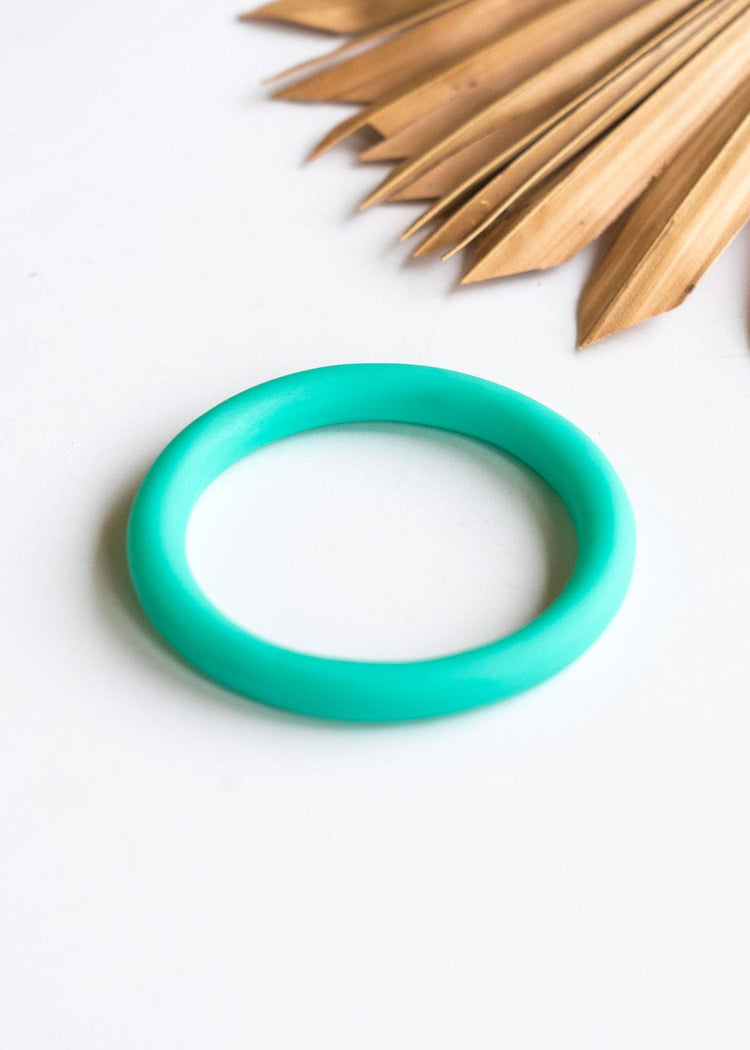 Aqua Resin Bangles