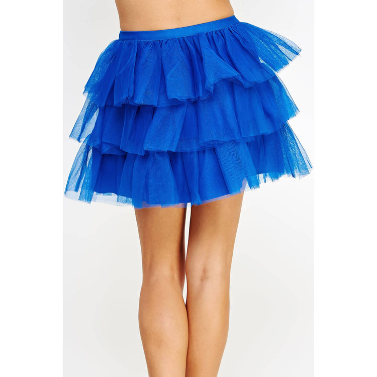 Tulle Frills Mini Skirt