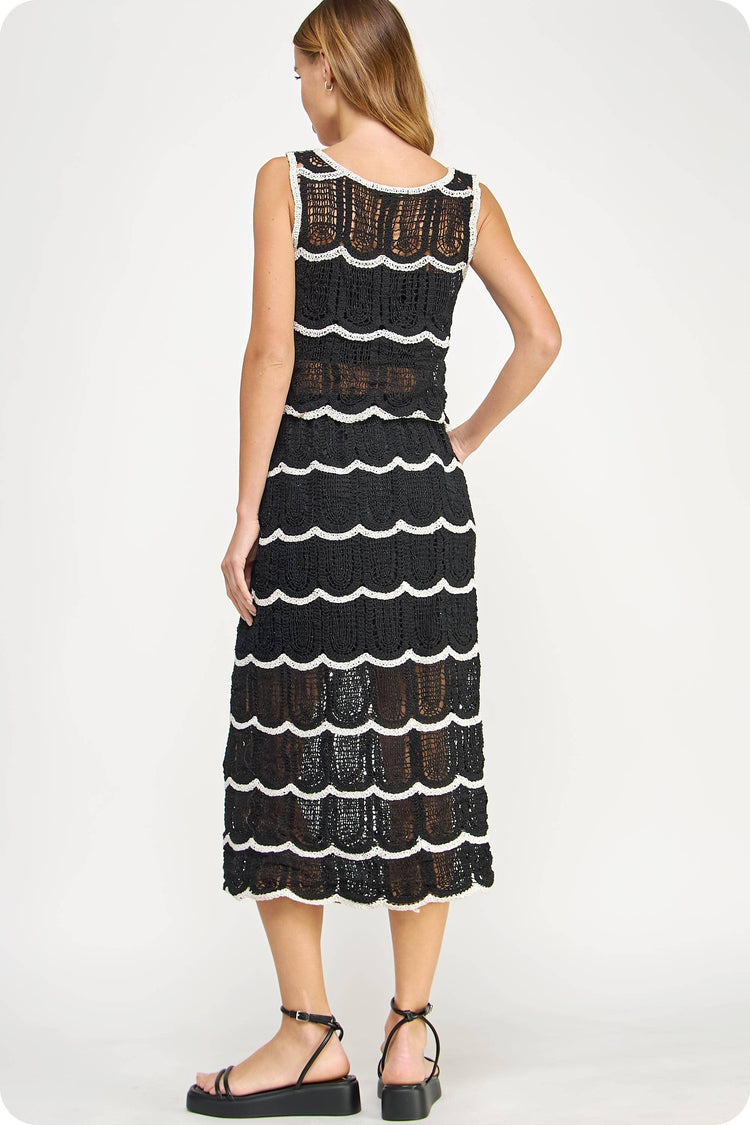 Crochet Skirt Top Set - sold separately