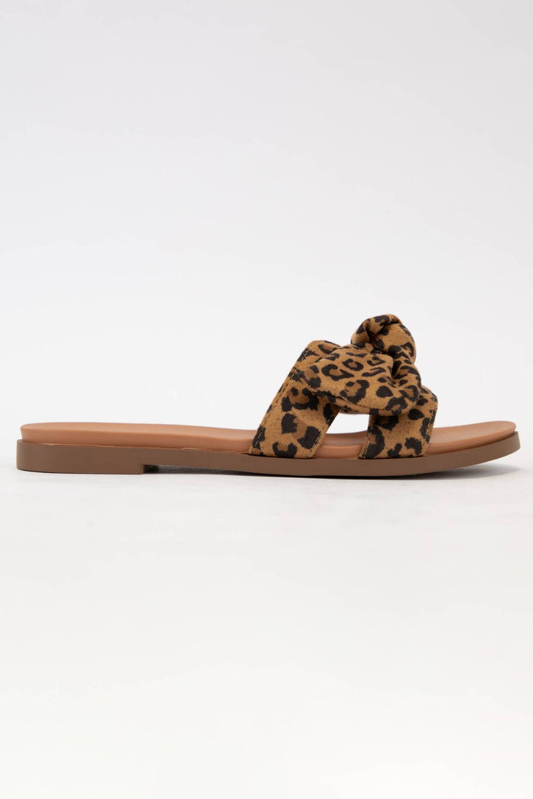 Bow Cut Out Slide on Sandal