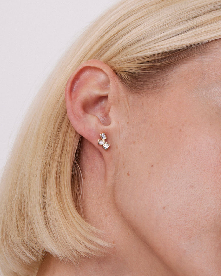 Beautifully Broken Stud Earrings