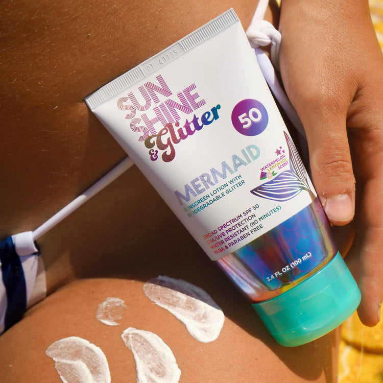 Mermaid Biodegradable Glitter SPF 50 TUBE