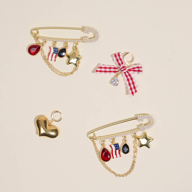 Dazzle Shoe Charm Pack–Miss Americana
