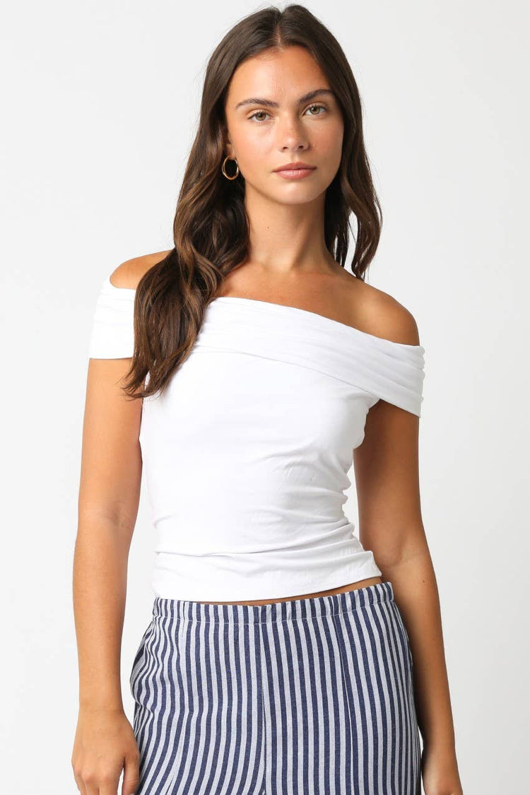 Leslie Off Shoulder Top