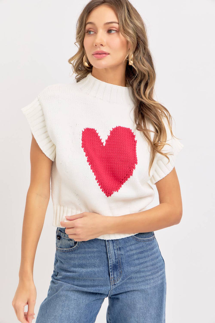 HEART SWEATER VALENTINE