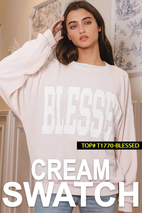 Florida Comfy Oversize Graphic Sweatshirt