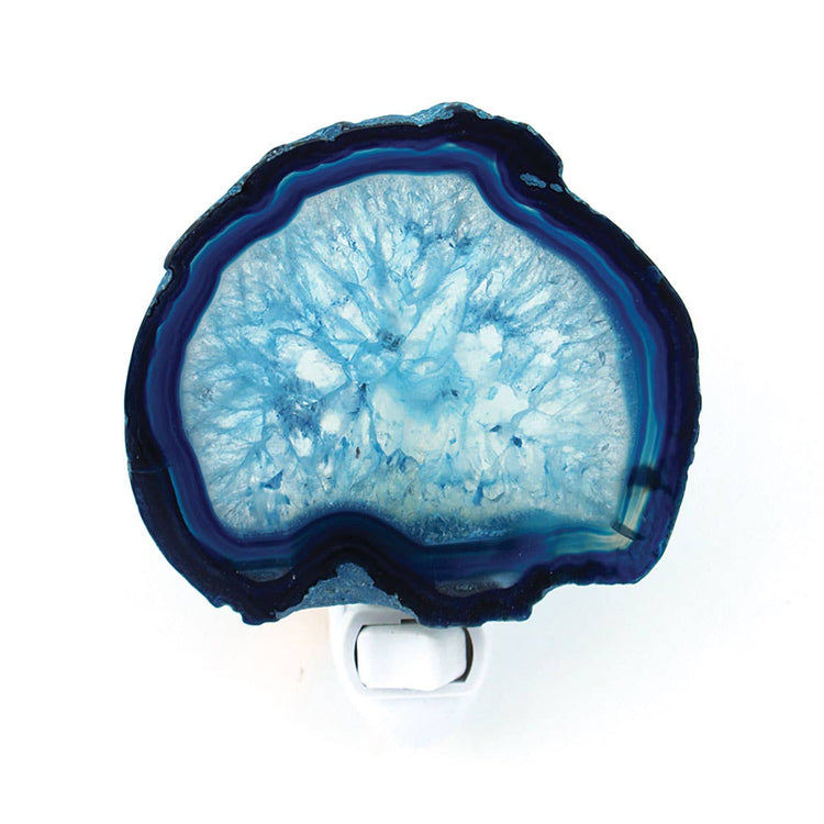 Sliced Agate Night Light - Assorted Colors