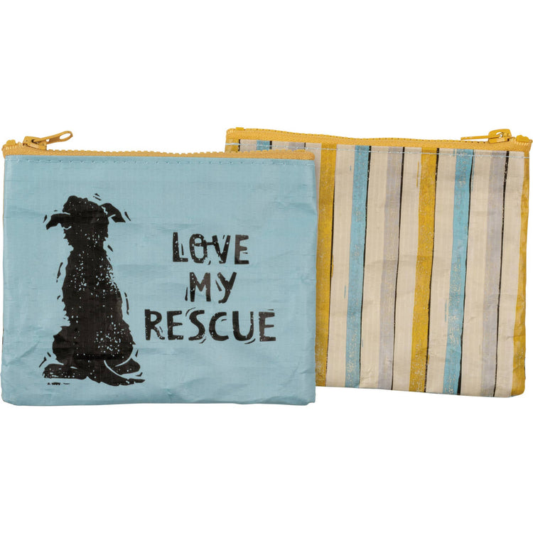 Love My Rescue Zipper Wallet