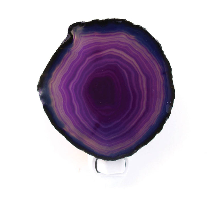 Sliced Agate Night Light - Assorted Colors