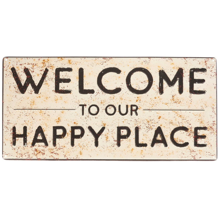 Our Happy Place Wall Decor