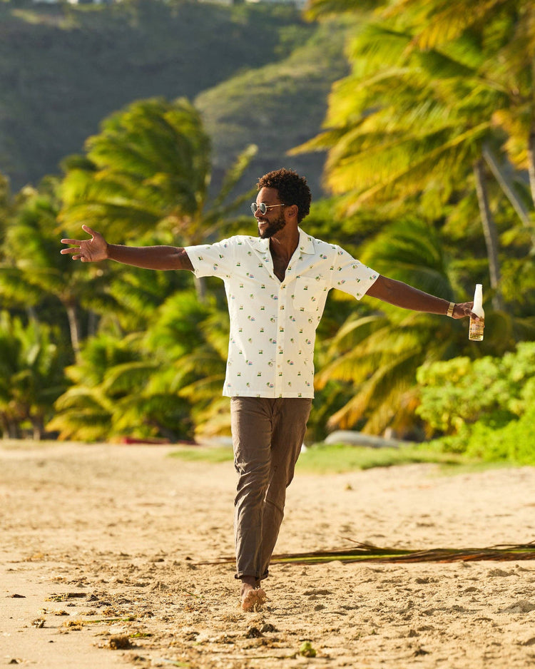 The Private Island - Camp Collar Short Sleeve Shirt