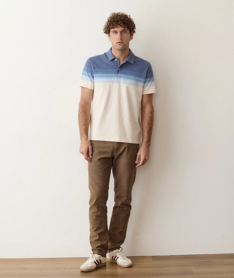Luxe Slub Pocket Polo