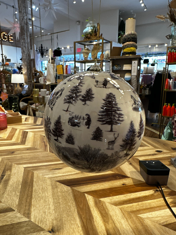 Through The Woods Ball Ornament