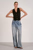 Jojo Denim Track Sweatpants